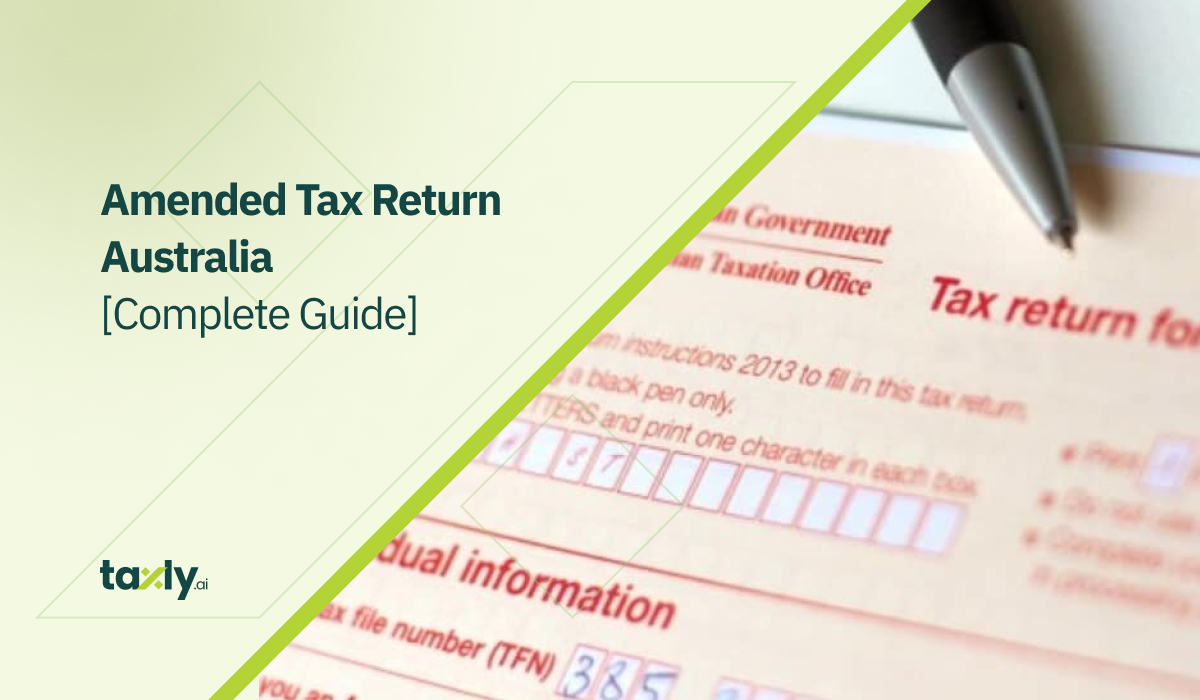 Amended Tax Return